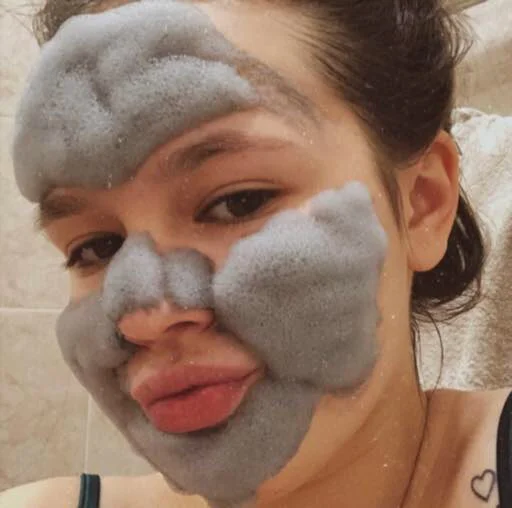 person human face skin