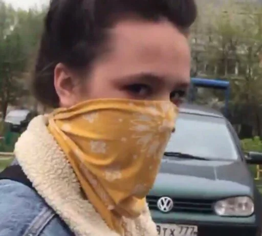 clothing person scarf