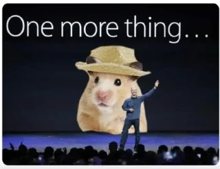 Sticker Хомяк в шляпе @SozdaiStickeriBot - 0