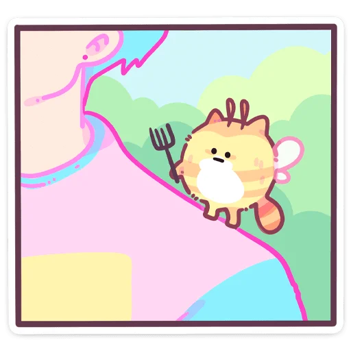 Sticker honey_vk - 1