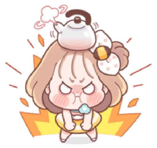 Стикер Honey & Bear | @cutestickers4you - 9