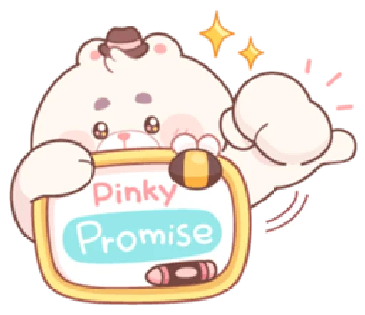 Стикер Honey & Bear | @cutestickers4you - 0