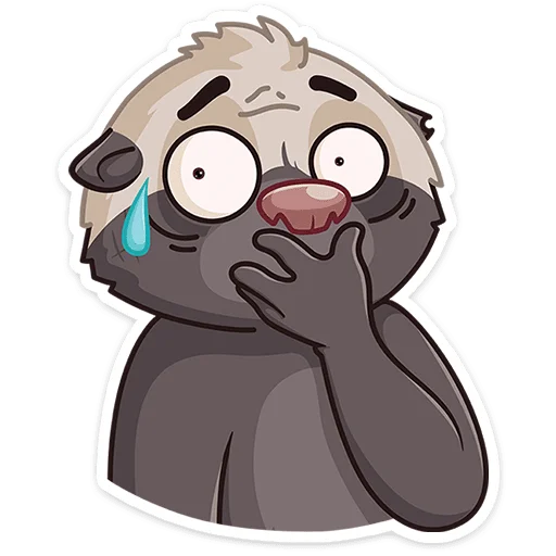 Sticker honeybadgerhonya_vk - 1