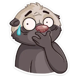 Стикер Медоед Хоня :: @stickroom - 5