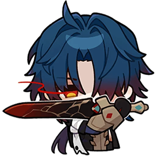 Sticker honkaiadv - 1