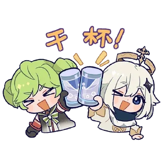 Стикер Honkai Impact Latinoamerica - 5