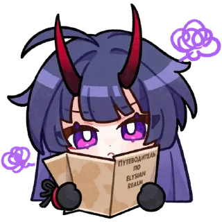 Sticker Honkai Impact 3rd by @hostachan - 0