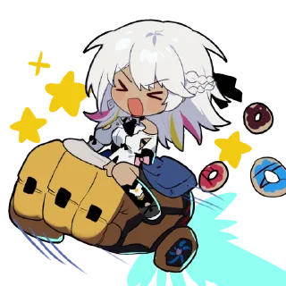 Sticker Honkai Impact 3rd by @hostachan - 2