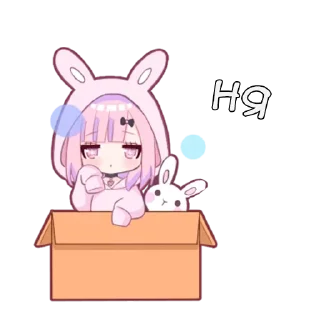 Sticker Хонна-чан - @tg_sticks - 3