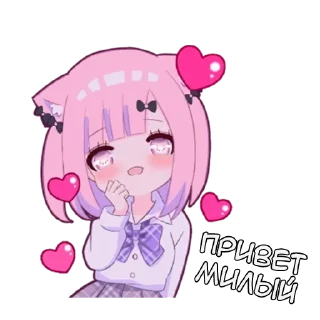 Sticker Хонна-чан - @tg_sticks - 4