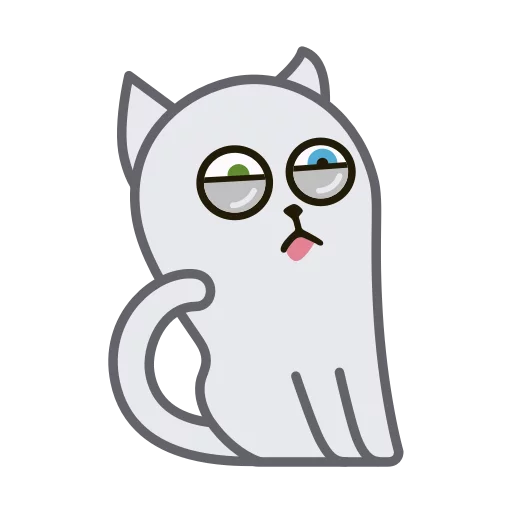 Sticker Hoover the Special Cat - 5