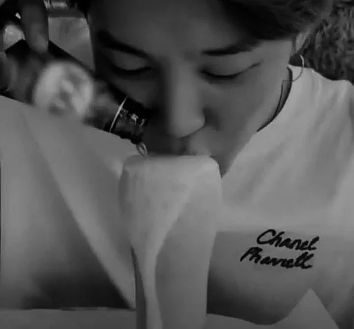 person black and white human face