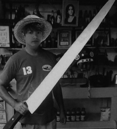 person clothing weapon