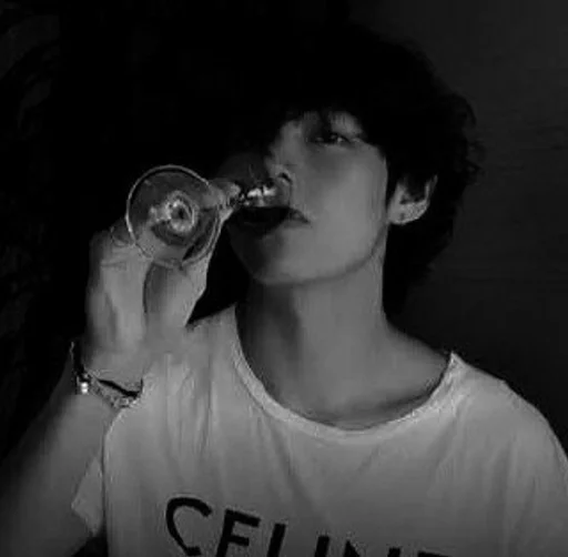 person human face black and white