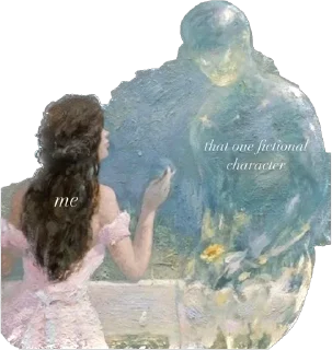 Стикер delusionalgirlstarterpack💌 - 5