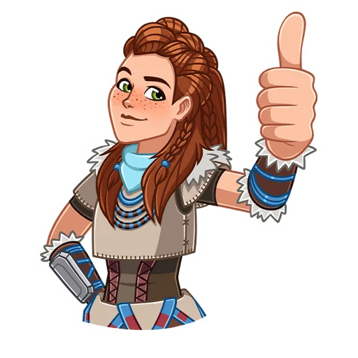 Sticker Horizon Запретный Запад - 9