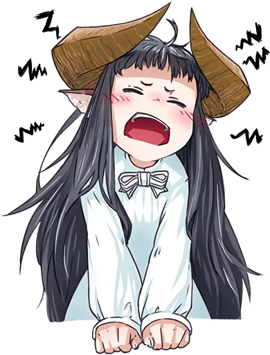 Sticker Horned girl's collection vol.2 (@n_chronos) - 11