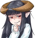 Sticker Horned girl's collection vol.2 (@n_chronos) - 8