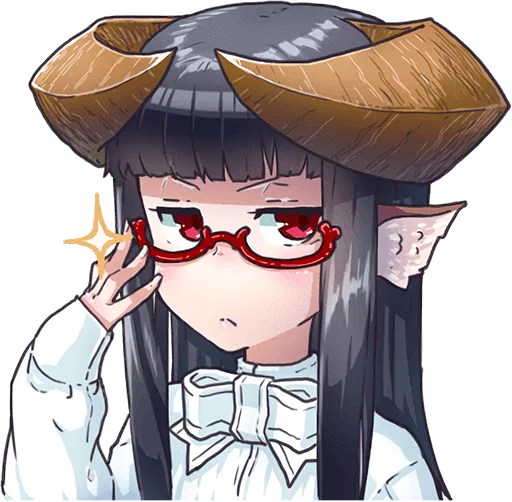 Sticker hornedgirlvol3 - 1