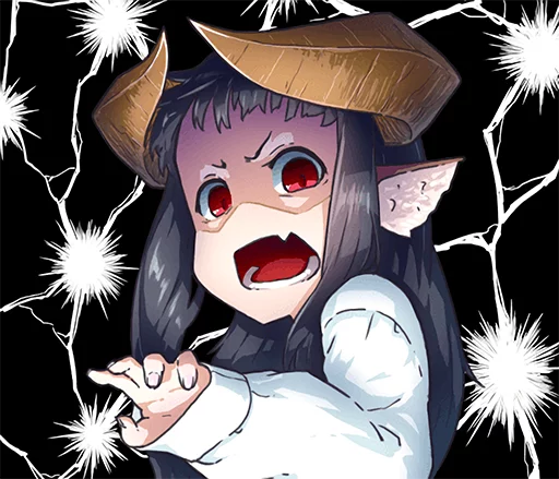 Sticker hornedgirlvol3 - 1