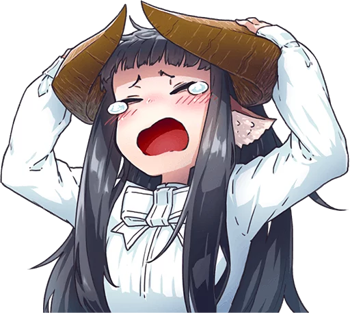 Sticker hornedgirlvol3 - 1