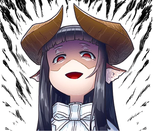 Sticker hornedgirlvol3 - 1