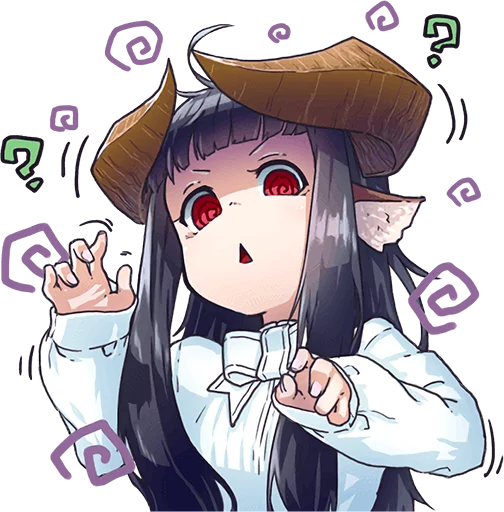 Sticker hornedgirlvol3 - 1