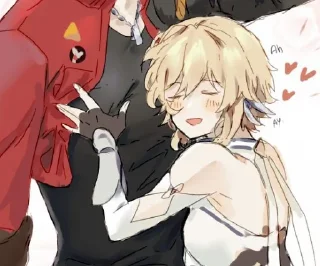 Стикер Horny Girl - 11