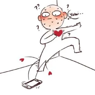 Стикер Horny Girl - 5