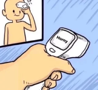 Sticker horny sweets - 1