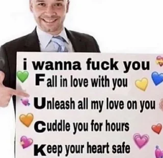 Стикер horny - 3