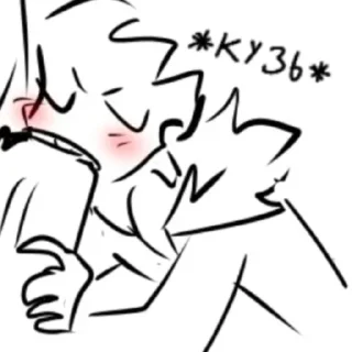 Стикер Дырявый гей. @konserva_rus - 1