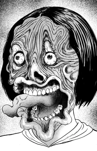 sketch illustration jaw