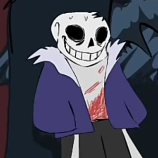 Sticker horrortale_sans - 1