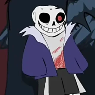Sticker Horrortale sans. - 10