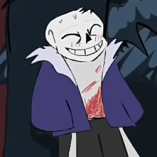 Sticker Horrortale sans. - 3