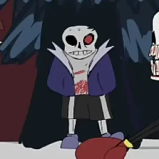 Sticker Horrortale sans. - 6