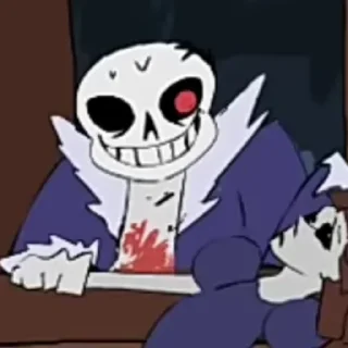 Sticker Horrortale sans. - 11