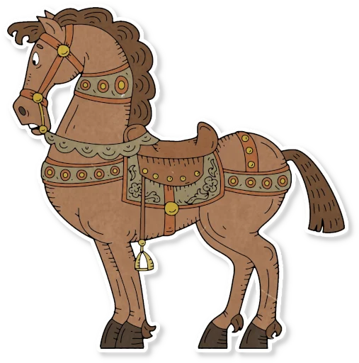 Стикер horsefire - 1