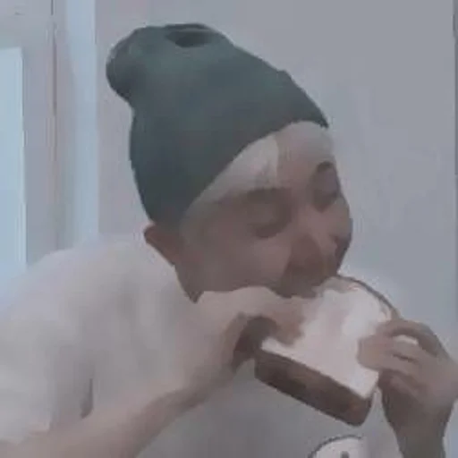 human face person wall