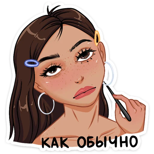 Sticker Жаркая Летта (@TgSticker) - 7
