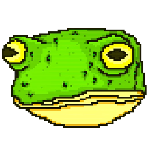 зеленый мультфильм графика