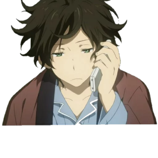 anime cartoon human face