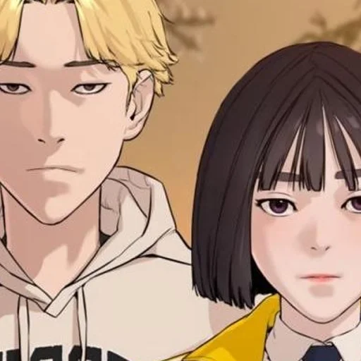 anime human face cartoon