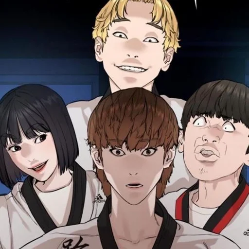 anime human face cartoon