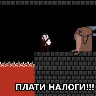 Sticker Хреномарио @bloptop - 4