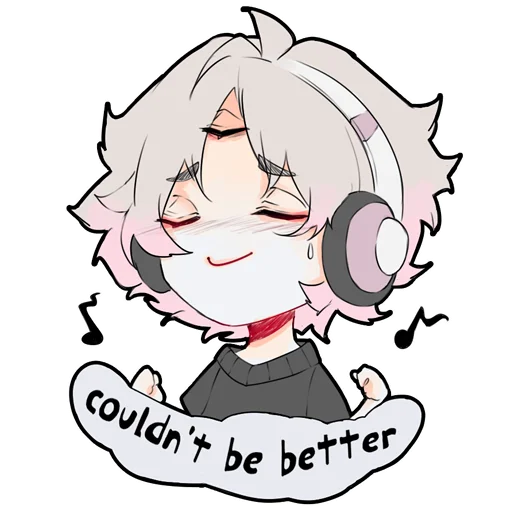 аниме клипарт иллюстрация