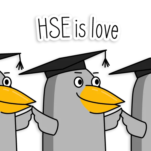 Стикер HSE Alumni Crow - 11