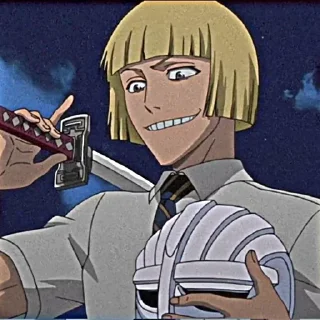 Стикер ☔️Хирако Шинджи☔️ @animestikersp - 7