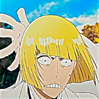 Стикер ☔️Хирако Шинджи☔️ @animestikersp - 5